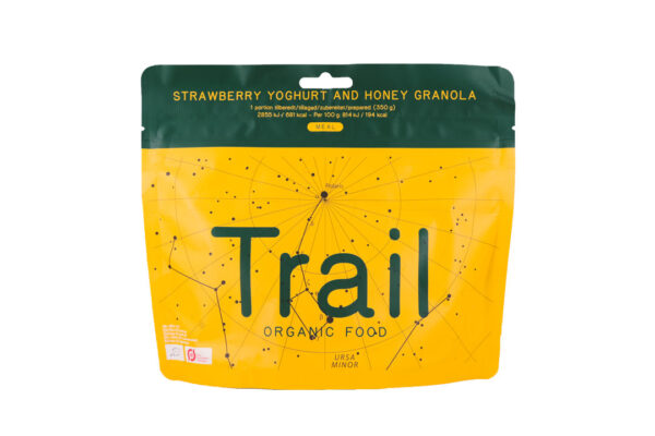Trail Strawberry Yoghurt & Honey Granola Organic Food
