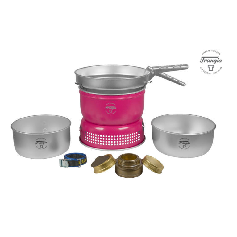 Trangia Sæt 25-1 UL Power Pink Stormkøkken med spritbrænder