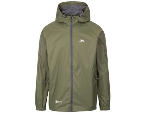 Trespass Qikpac Regnjakke Moss Green XXL