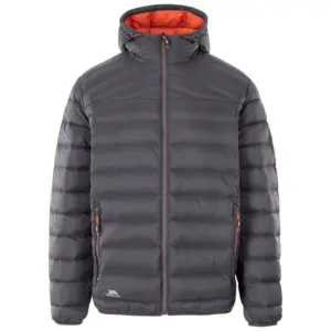 Trespass Whitman Dunjakke Dark Grey/Burnt Orange M