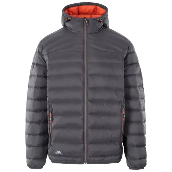 Trespass Whitman Dunjakke Dark Grey/Burnt Orange XXL