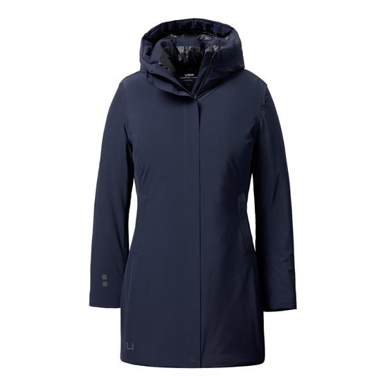UBR Womens Spectra Parka, Navy