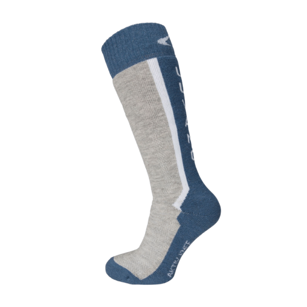 Ulvang Aktiv knee Junior Skisokker børn - 25-27 - Stellar/Grey Melange