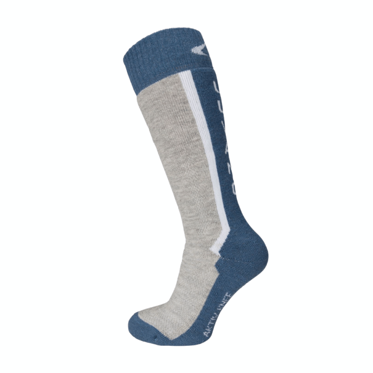 Ulvang Aktiv knee Junior Skisokker børn - 31-33 - Stellar/Grey Melange