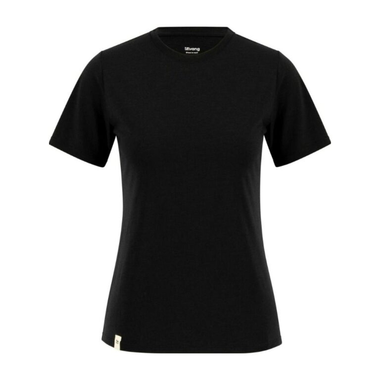 Ulvang Alltime Lead Tee Uld t-shirt dame - XS - Black