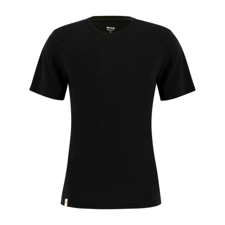 Ulvang Alltime Lead Tee Uld t-shirt herre - S - Black