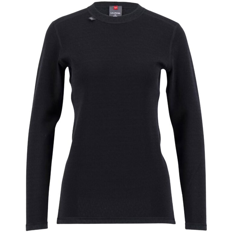 Ulvang Comfort 200 Round Neck Dame XS Sort Undertrøjer