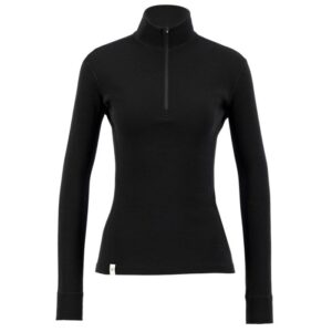 Ulvang Thermo 100 Half Zip Kvinder / Damer, black-L - Undertøj