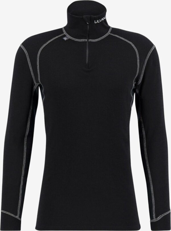 Ulvang - Turtle neck i termo (Sort) - S