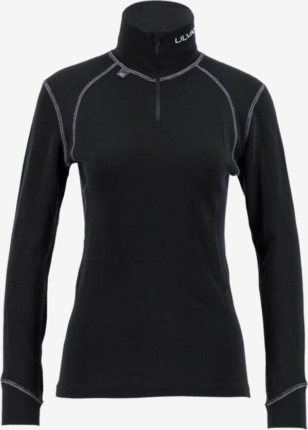 Ulvang - Turtle neck i termo til dame (Sort) - XS