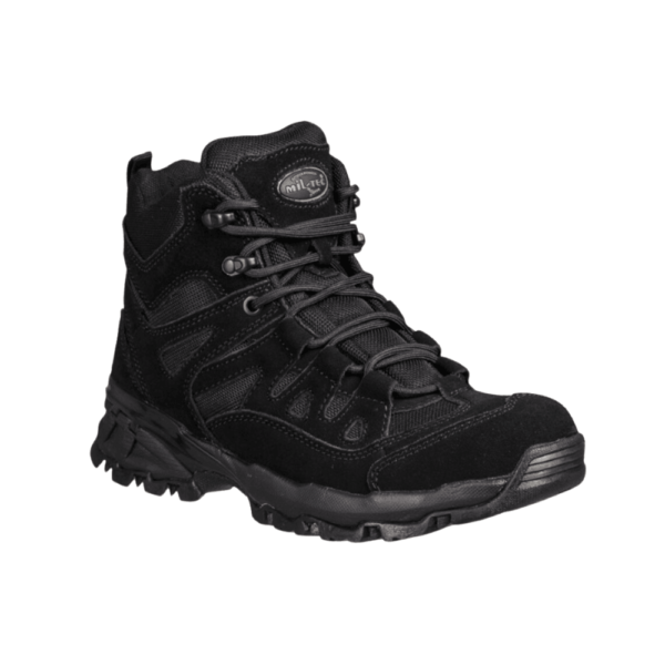 Vandrestøvler | Sort Squad Boots 5 Inch - Mil-Tec - 5