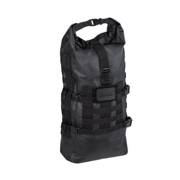 Vandtæt taske | Black Tactical Backpack Seals Dry-bag