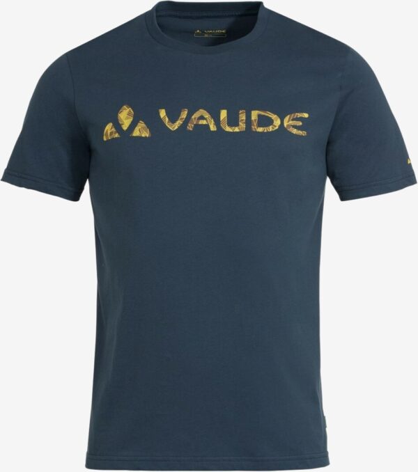 Vaude - Logo t-shirt mænd (Blå) - S