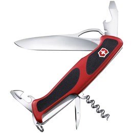 Victorinox Ranger 61 Grip Lommekniv Sort/Rød Foldeknive