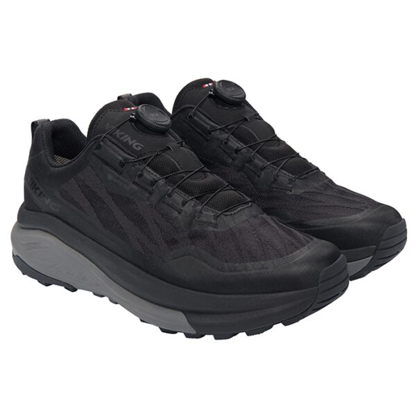 Viking Anaconda Hike Low GTX BOA Men, Black-43 - Vandresko