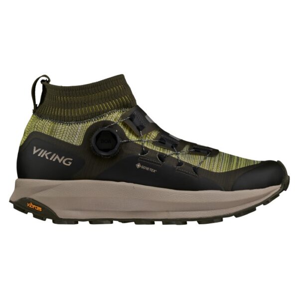 Viking Cerra Speed GTX Boa, Olive/khaki-37 - Vandrestøvler