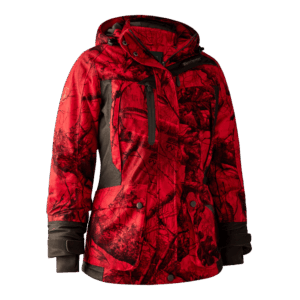 Vinterjakke rød dame | Lady Raven Arctic Jakke - Deerhunter - 36 - REALTREE EDGE® ORANGE