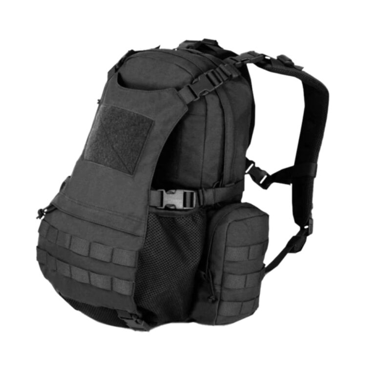 Warrior Large Helmet Cargo Pack 28L Rygsæk med hjelmholder - Black