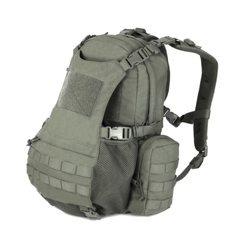 Warrior Large Helmet Cargo Pack 28L Rygsæk med hjelmholder - Ranger Green