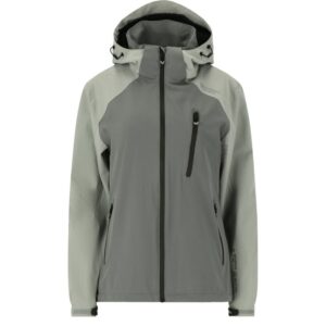 Weather Report Brunia W AWG regnjakke Dame 15.000mm-balsam Grøn-38 - Regntøj, poncho
