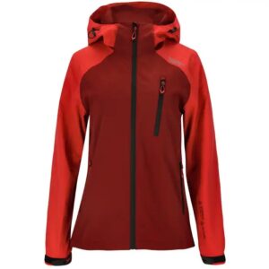 Weather Report Brunia W AWG regnjakke Dame 15.000mm-rococco Rød-38 - Regntøj, poncho