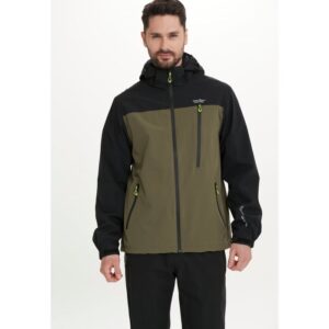 Weather Report Delton M AWG Jacket Herre / Mænd 15000mm-tarmac/Sort-M - Regntøj, poncho