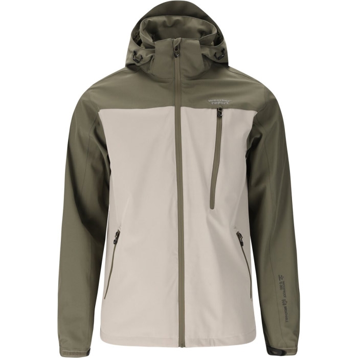 Weather Report Delton M AWG Jacket Herre / Mænd 15000mm-tea leaf-2XL - Regntøj, poncho