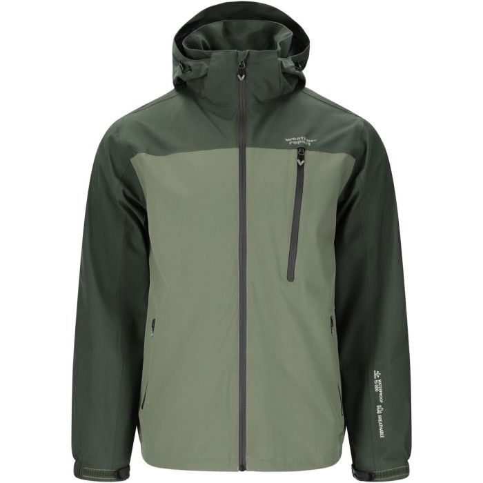 Weather Report Delton M AWG Jacket Herre / Mænd 15000mm-thyme-2XL - Regntøj, poncho