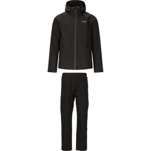 Weather Report Gust Herre regnsæt 10.000mm-black-2XL - Regntøj, poncho