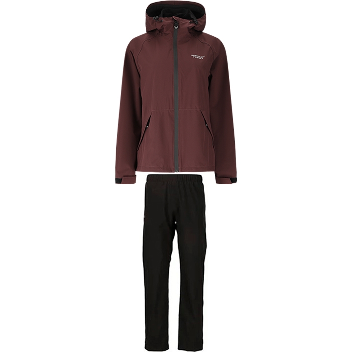 Weather Report Gust Kvinder / Damer regnsæt 10.000mm-fudge-40 - Regntøj, poncho