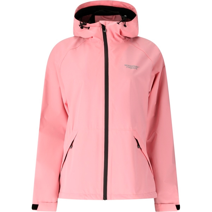 Weather Report Gust Kvinder / Damer regnsæt 10.000mm-peony-36 - Regntøj, poncho