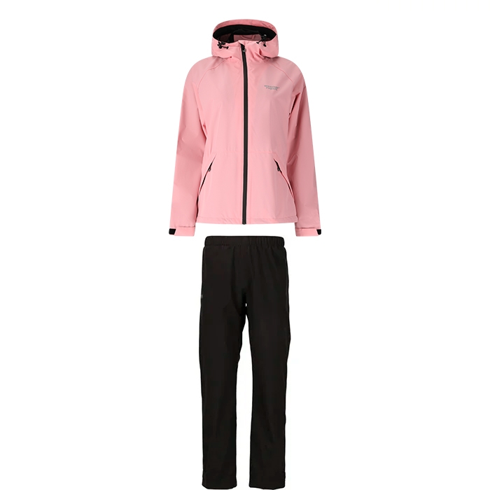 Weather Report Gust Kvinder / Damer regnsæt 10.000mm-peony-38 - Regntøj, poncho