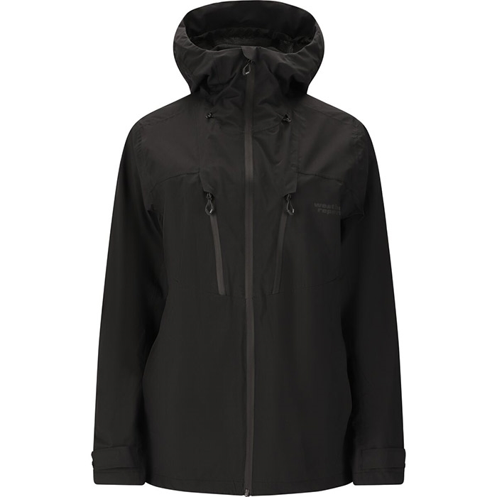 Weather Report Harbor Rain-Tech Jacket Kvinder / Damer 20.000mm-black-36 - Regntøj, poncho