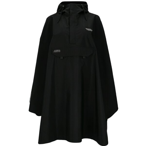 Weather Report Nashville Unisex AWG Poncho W-PRO 10.000mm, black-S/M - Regntøj, poncho