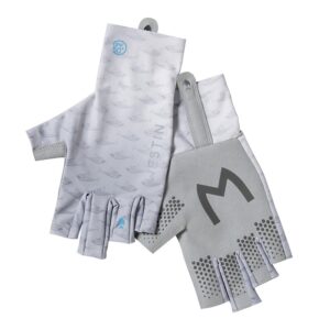 Westin Solar Half Finger Glove UPF 50+, grey-M - Handsker