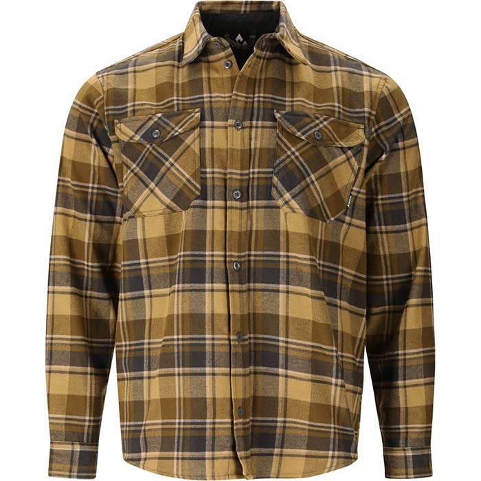 Whistler Bargo Checked skjorte-dark olive-2XL - Skjorter