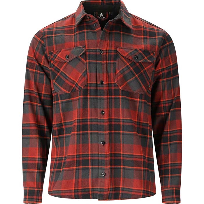 Whistler Bargo Checked skjorte-madder-2XL - Skjorter