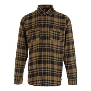 Whistler Grå Checked skjorte, Grøn-XL - Skjorter