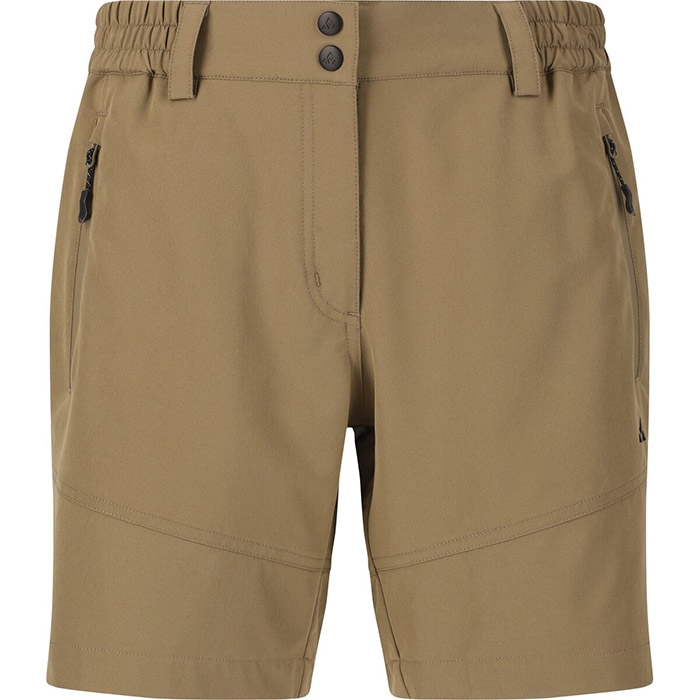 Whistler Lala Woman Outdoor Stretch Shorts-dusky green-38 - Shorts