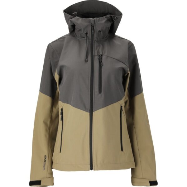 Whistler PBlåa Softshell damejakke 8000mm-dusky Grøn-36 - Regntøj, poncho
