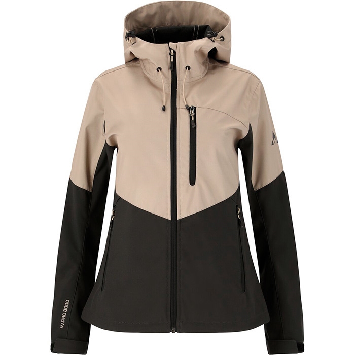 Whistler Rosea Softshell damejakke 8000mm-simply taupe-44 - Regntøj, poncho