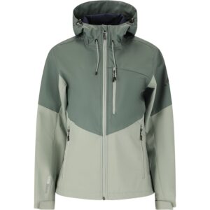 Whistler Rosea Softshell damejakke 8000mm-slate gray (grøn)-46 - Regntøj, poncho