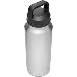 Yeti Rambler 1 ltr Bottle with Chug Cap, Termo Drikkeflaske Grå Drikkeflasker