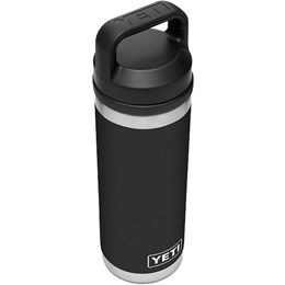 Yeti Rambler 532 ml Bottle with Chug Cap, Termo Drikkeflaske Sort Drikkeflasker