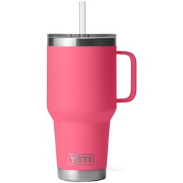 Yeti Rambler Termo Drikkedunk med Sugerør, 1 ltr Pink Drikkeflasker