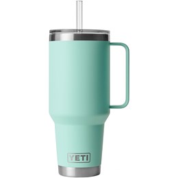 Yeti Rambler Termo Drikkedunk med Sugerør, 1.2 ltr Blå Drikkeflasker